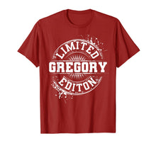 Load image into Gallery viewer, GREGORY Funny Surname Family Tree Birthday Reunion Gift Idea T-Shirt-3148793
