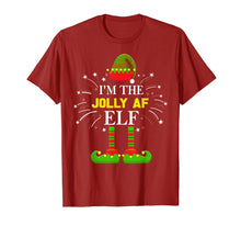 Load image into Gallery viewer, Funny shirts V-neck Tank top Hoodie sweatshirt usa uk au ca gifts for I&#39;m The Jolly Af Elf Matching Family Elf Christmas Gifts T-Shirt 887601
