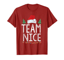 Load image into Gallery viewer, Team Nice Funny Couple Matching Outfit Team Naughty T-Shirt
