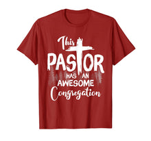 Load image into Gallery viewer, This Pastor Has An Awesome Congregation T-Shirt
