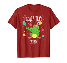 Load image into Gallery viewer, Leap Day February 29th Funny Leap Year 2020 Dab Frog Gift T-Shirt-1860054
