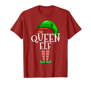 The Queen Elf Family Matching Group Christmas Gift Women T-Shirt