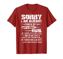 Load image into Gallery viewer, Mens Sorry I Am Already Taken By A Sexy And Crazy Girl Gift T-Shirt-1744924
