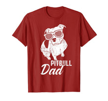 Load image into Gallery viewer, Pitbull Dad Funny Cool Tee Dogs Lover Pit Bull Daddy Gifts T-Shirt
