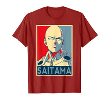 Load image into Gallery viewer, OP Man Saitama For President Shirt Universe&#39;s Strongest Man T-Shirt 79955
