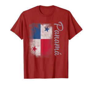 Panama Flag Travel Vintage Panamanian Camiseta T-Shirt
