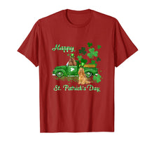 Load image into Gallery viewer, Cocker Spaniel Riding Green Truck St Patrick&#39;s Day Gifts T-Shirt-1276226
