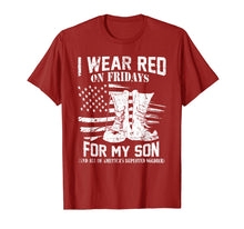 Load image into Gallery viewer, Wear Red On Fridays Remember Everyone Deployed Shirts Gifts-286267
