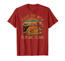 Load image into Gallery viewer, Thanksgiving Save The Neck For Me, Clark Turkey Meat Lovers T-Shirt
