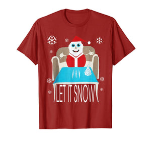 Cocaine Santa let it snow christmas sweater T-Shirt-177453