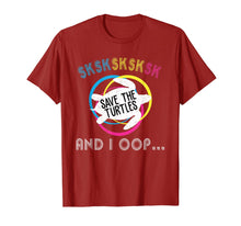 Load image into Gallery viewer, SKSKSK Skip A Straw! Save The Turtles T-Shirt
