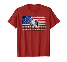 Load image into Gallery viewer, Trump Betsy Ross Flag - 2020 Presidential Term T-Shirt 208228
