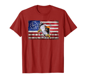 Trump Betsy Ross Flag - 2020 Presidential Term T-Shirt 208228