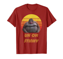Load image into Gallery viewer, Uh Oh Stinky Poop Vintage Retro Dank Memes Le Monke T-Shirt
