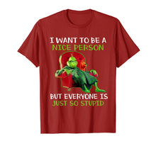 Load image into Gallery viewer, Tee Christmas Grinch-Xmas funny quotes T-Shirt
