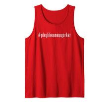 Load image into Gallery viewer, Play Like as New Yorker NY Hockey Team playlikeanewyorker Tank Top

