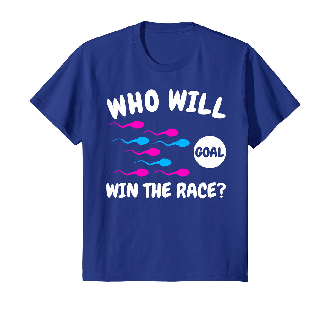 Gender Reveal Party Gifts - Who Will Win The Race Shirt