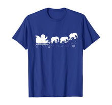 Load image into Gallery viewer, Funny shirts V-neck Tank top Hoodie sweatshirt usa uk au ca gifts for Santa Sleigh Elephant Funny Christmas Pajama Gift Ideas T-Shirt 1365043
