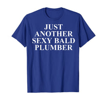 Load image into Gallery viewer, Funny shirts V-neck Tank top Hoodie sweatshirt usa uk au ca gifts for Mens Bald Plumber Tees For Men - Top Gifts For Plumbers Funny T-Shirt 1374676
