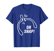 Load image into Gallery viewer, Thanksgiving Oh Snap Wishbone Funny Thanksgiving  T-Shirt
