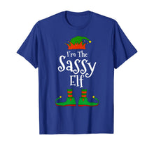 Load image into Gallery viewer, Funny shirts V-neck Tank top Hoodie sweatshirt usa uk au ca gifts for I'm The Sassy Elf Family Matching Funny Christmas Group Gift T-Shirt 109561
