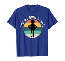 Load image into Gallery viewer, I Do My Own Stunts T Shirt Get Well Gift Funny Injury Leg T-Shirt 412022
