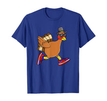 Load image into Gallery viewer, Turkey Trot Funny Thanksgiving Day Running 5K Pilgrim Gift T-Shirt
