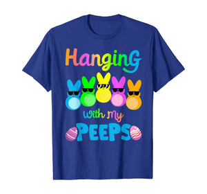 Hanging With My Peeps Shirt Colorful Bunny Easter day Gifts TShirt406135