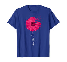 Load image into Gallery viewer, Faith Hope Love Pink Ribbon Daisy Flower : Breast Cancer T-Shirt 73573
