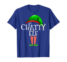 Load image into Gallery viewer, The Chatty Elf Group Matching Family Christmas Gift Funny T-Shirt

