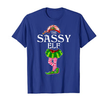 Load image into Gallery viewer, Funny shirts V-neck Tank top Hoodie sweatshirt usa uk au ca gifts for The Sassy Elf Christmas Matching Family Group T-Shirt 463273
