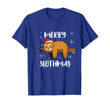 Load image into Gallery viewer, Funny shirts V-neck Tank top Hoodie sweatshirt usa uk au ca gifts for Merry Slothmas Funny Sloth Christmas Outfit For Sloth Lovers T-Shirt 357796
