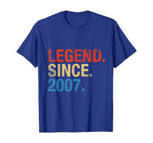 Load image into Gallery viewer, Legend Since 2007 Years Old Gifts 13th Birthday TShirt91040
