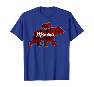 Funny shirts V-neck Tank top Hoodie sweatshirt usa uk au ca gifts for Red Plaid Momma Bear Buffalo Matching Family Pajama T-Shirt 1245206