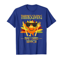 Load image into Gallery viewer, THANKSGIVING SHIRT - Family Dinner Survivor - Funny Turkey T-Shirt
