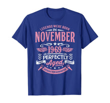 Load image into Gallery viewer, Funny shirts V-neck Tank top Hoodie sweatshirt usa uk au ca gifts for Legends Were Born In November 1969 50th Birthday Gift T-Shirt 217998
