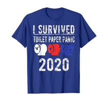 Load image into Gallery viewer, I SURVIVED TOILET PAPER PANIC 2020 Shirt Pandemic Flu Gift TShirt481494
