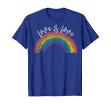 Load image into Gallery viewer, Love Is Love Shirt - Gay Pride Shirt Vintage Rainbow LGBT 158080
