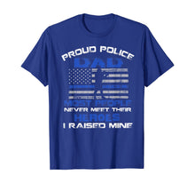 Load image into Gallery viewer, Proud Police Dad Most People Never Meet Their Heroes TShirt425538
