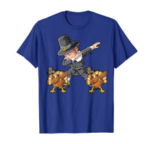 Load image into Gallery viewer, Funny shirts V-neck Tank top Hoodie sweatshirt usa uk au ca gifts for Dabbing Pilgrim Turkey Thanksgiving Day Gifts Boys Kids Dab T-Shirt 51737
