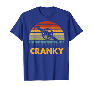 Retro Vintage Gift For Cycling Lovers Bicycle Cranky T-Shirt