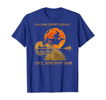 Load image into Gallery viewer, On A Dark Desert Highway Cool Wind In My Hair Cat T-Shirt
