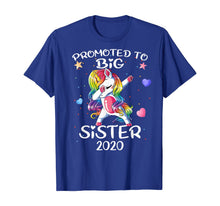 Load image into Gallery viewer, Promoted To Big Sister 2020 Shirt Dabbing Unicorn Gift T-Shirt-224401

