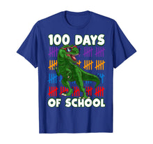 Load image into Gallery viewer, 100 Days Of School 100th Day Dino T-Shirt-685044
