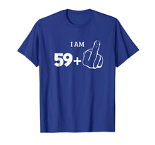 Load image into Gallery viewer, Funny shirts V-neck Tank top Hoodie sweatshirt usa uk au ca gifts for 59 Plus Middle Finger Shirt 60th Anniversary Funny 1021361
