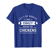 Load image into Gallery viewer, Funny shirts V-neck Tank top Hoodie sweatshirt usa uk au ca gifts for Crazy Chicken Lady - Funny Chickens Farmer Gift T-Shirt 1245808
