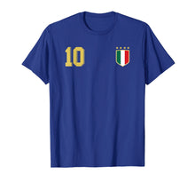 Load image into Gallery viewer, Funny shirts V-neck Tank top Hoodie sweatshirt usa uk au ca gifts for Retro Italy Soccer Jersey Italia Football T-Shirt Calcio 10 1967331
