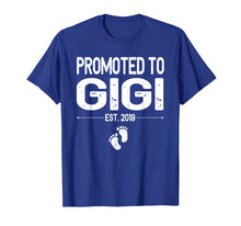 Load image into Gallery viewer, Funny shirts V-neck Tank top Hoodie sweatshirt usa uk au ca gifts for Promoted to Gigi Est 2019 New Grandma Mothers Day T-Shirt 2068427
