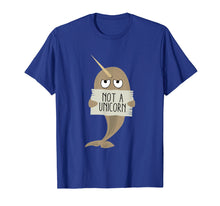 Load image into Gallery viewer, Funny shirts V-neck Tank top Hoodie sweatshirt usa uk au ca gifts for Narwhal T Shirt Not A Unicorn 1185858
