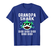 Load image into Gallery viewer, Funny shirts V-neck Tank top Hoodie sweatshirt usa uk au ca gifts for Grandpa Shark Doo Doo Doo Family Shirt Cute Funny Gifts 1152303
